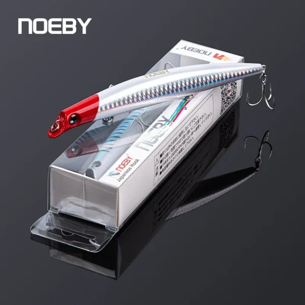 NOEBY Sasuke Minnow Fishing Lures 12cm 16g 15cm 24g Floating Lipless Wobblers Artificial Hard Bait for Bass Pike Fishing Lure - Image 6
