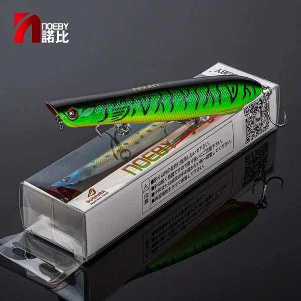 Noeby Fishing Lure Topwater Pencil Walker Popper 130mm 31g Wobblers Surface Pencil Artificial Hard Bait Saltwater Fishing Lures - Image 6