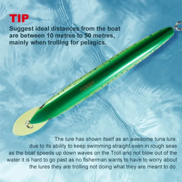 NOEBY Minnow Trolling Fishing Lures - 180mm, 48g Deep Diver - Image 6