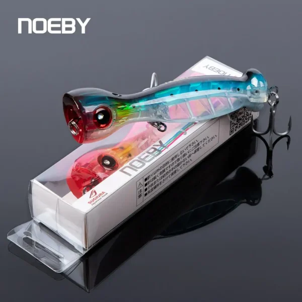Noeby Jet Popper Fishing Lures 130mm 50g Topwater Poppers Artificial Hard Bait with Strength Hook for Sea GT Fishing Lure - Image 6