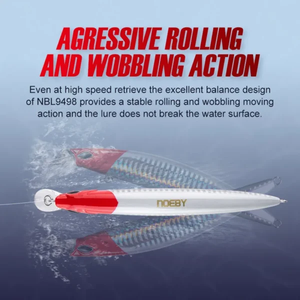 Noeby 5Pcs Fishing Lures 130mm 23g Floating Minnow Set Ultra Long Casting Jertbait Artificial Hard Bait for Sea Fishing Lure - Image 5
