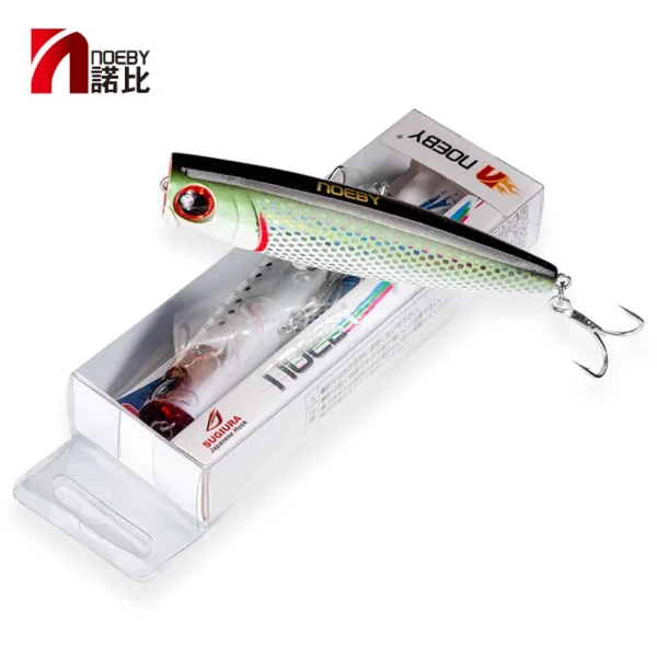 NOEBY 3Pcs Popper Fishing Lures 105mm 24g Topwater Wobblers Artificial Hard Bait Accessories Saltwater Freshwater Fishing Lure - Image 6