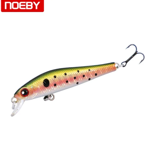 NOEBY NBL9263 minnow fishing bait wobblers isca artificial 50mm sinking 70mm suspending for freshwater bass pike - Image 5