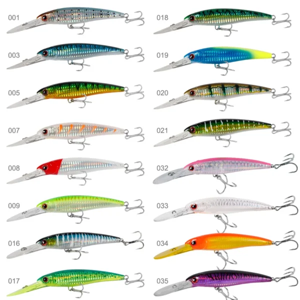 Noeby Trolling Minnow Fishing Lures 12 14 16cm 32 52 73g Floating Sinking Wobblers Hard Bait for Big Game Saltwater Fishing Lure - Image 3
