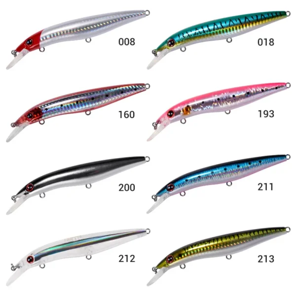 Noeby Minnow Fishing Lure 125mm 19g Shallow Floating Trolling Minnow New Artificial Hard Bait Chile Seabass Shore Fishing Lures - Image 3