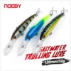 Noeby Minnow Trolling Lure Set - 3pcs (120mm, 140mm, 160mm)